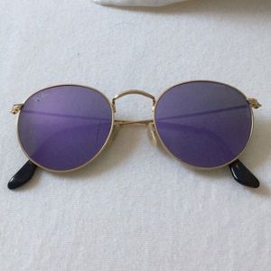 Ray Ban Flash Round Sunglasses